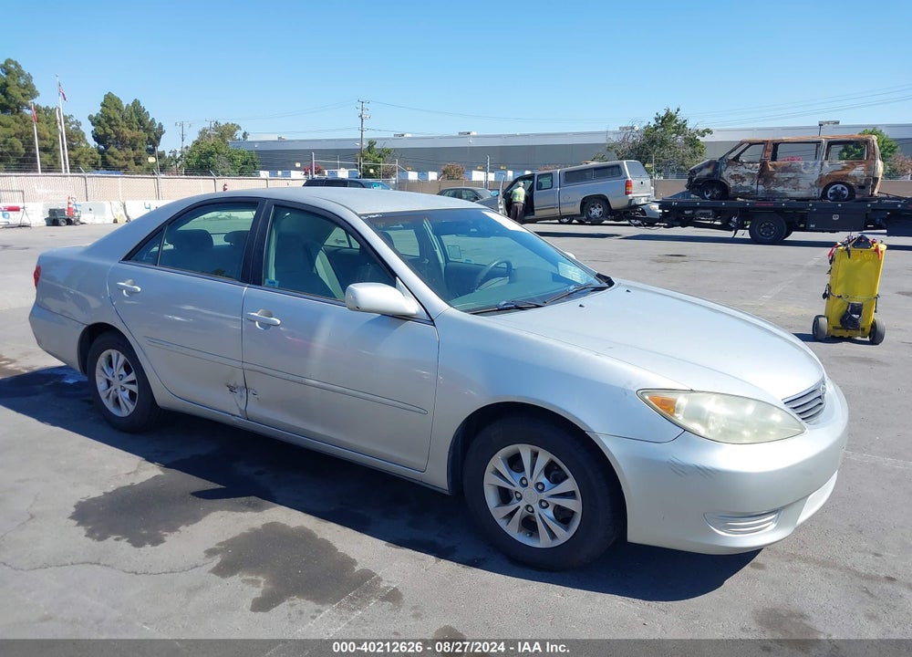 2005 TOYOTA CAMRY LE V6 VIN: 4T1BF30K25U601979
