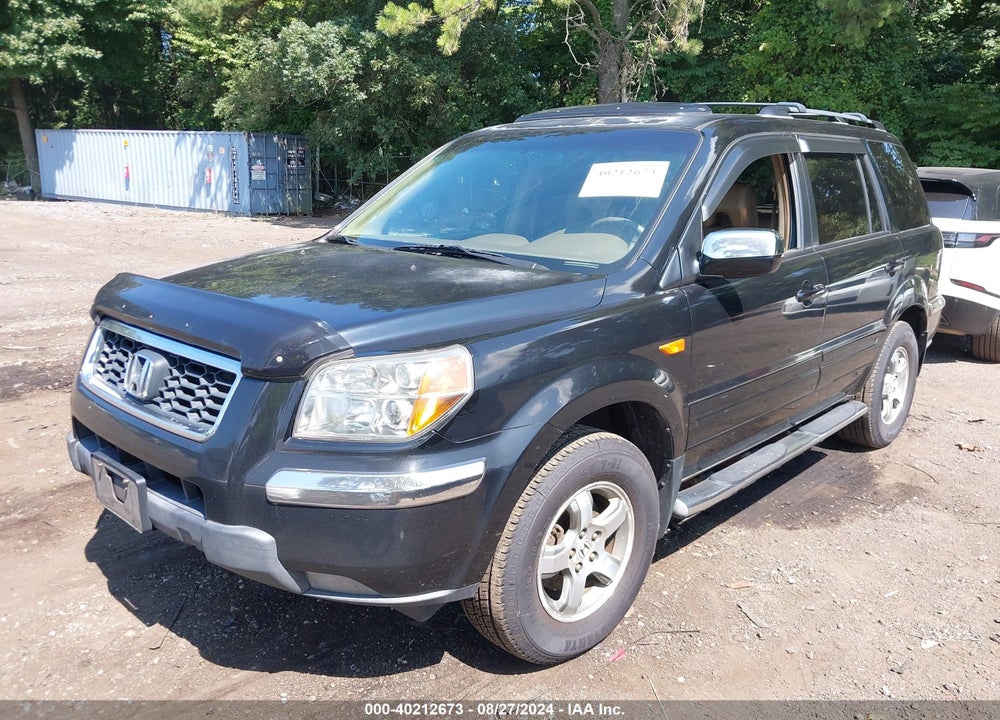 2008 HONDA PILOT EX-L VIN: 5FNYF18728B011331