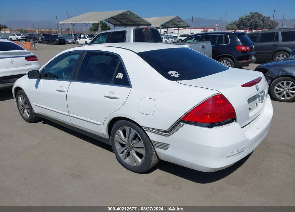 2007 HONDA ACCORD VIN: 1HGCM56407A039539