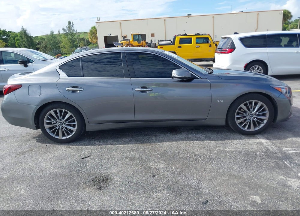 2018 INFINITI Q50 3.0T LUXE VIN: JN1EV7AP6JM364237
