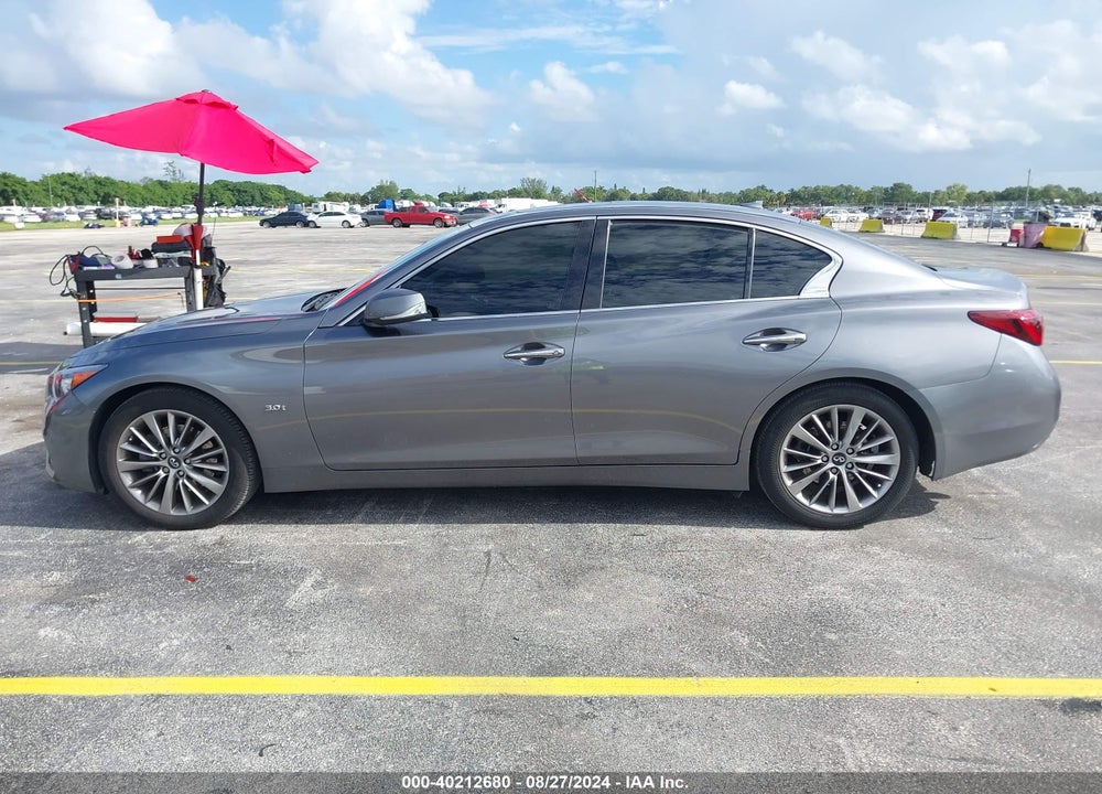 2018 INFINITI Q50 3.0T LUXE VIN: JN1EV7AP6JM364237