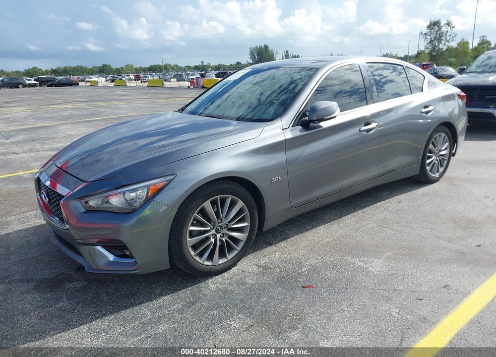 2018 INFINITI Q50 3.0T LUXE VIN: JN1EV7AP6JM364237