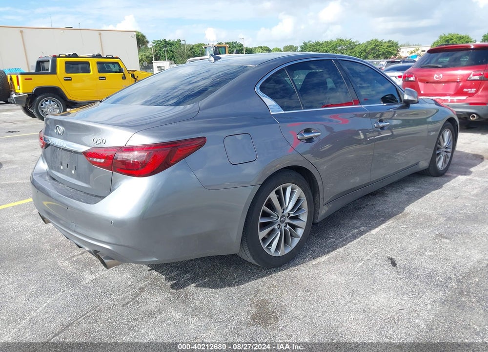 2018 INFINITI Q50 3.0T LUXE VIN: JN1EV7AP6JM364237
