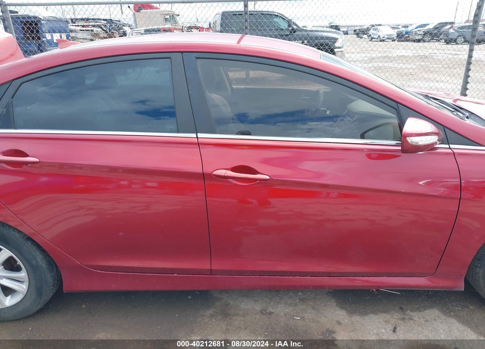 2014 HYUNDAI SONATA GLS VIN: 5NPEB4AC9EH859453