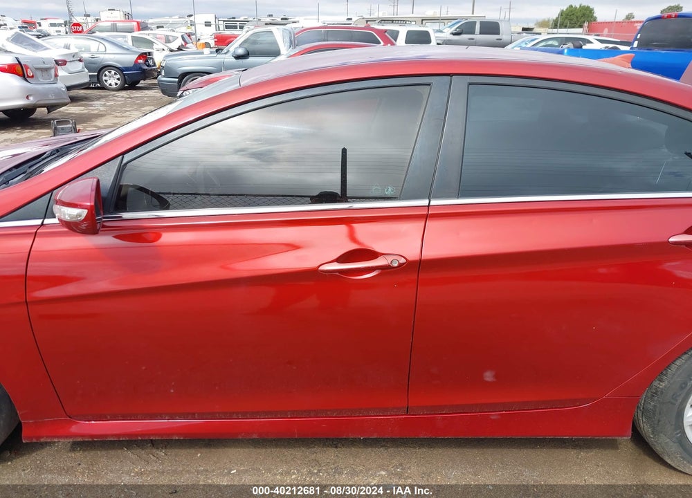 2014 HYUNDAI SONATA GLS VIN: 5NPEB4AC9EH859453