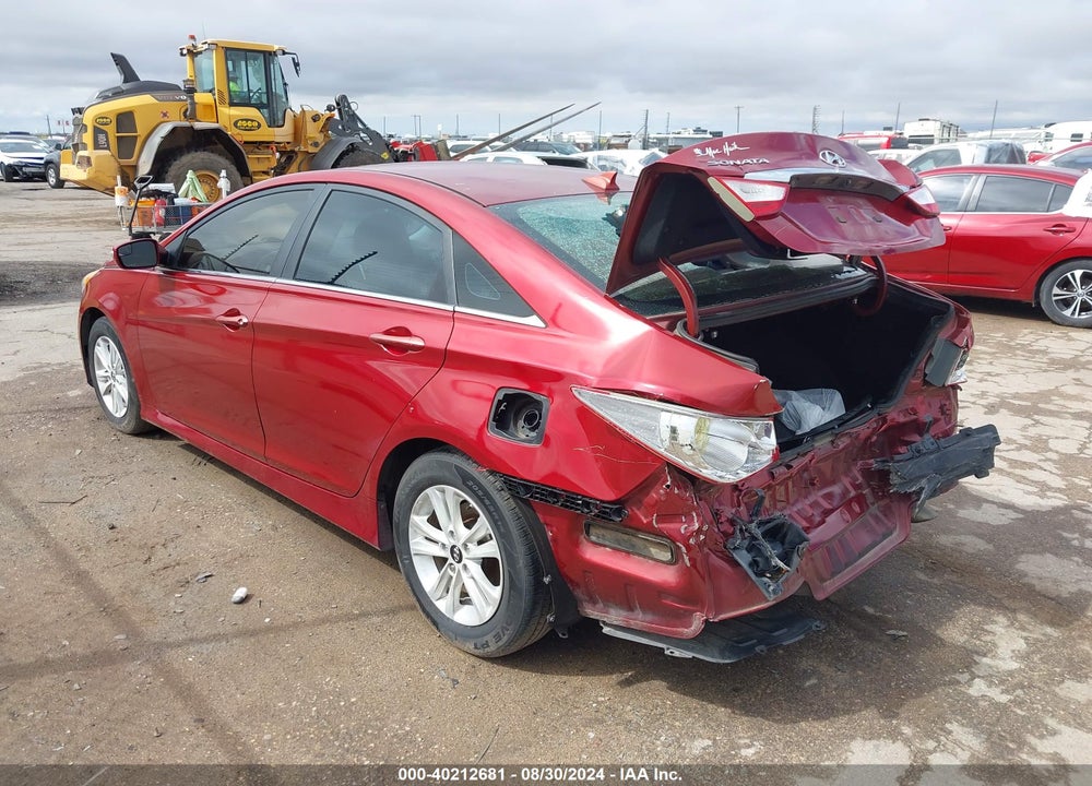 2014 HYUNDAI SONATA GLS VIN: 5NPEB4AC9EH859453