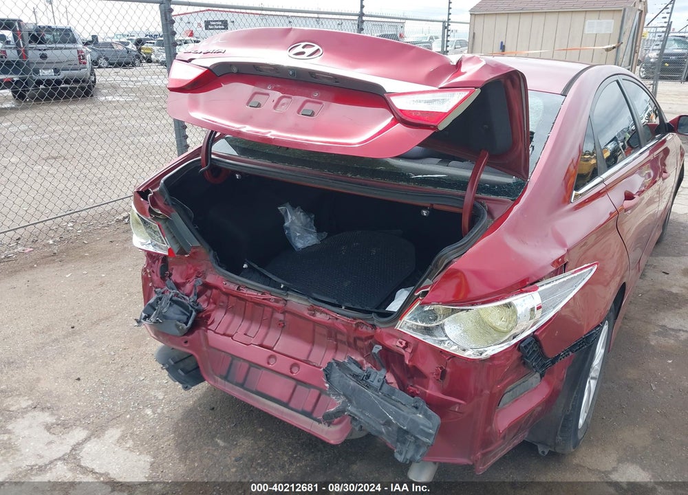 2014 HYUNDAI SONATA GLS VIN: 5NPEB4AC9EH859453