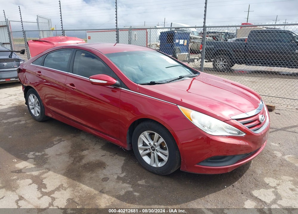 2014 HYUNDAI SONATA GLS VIN: 5NPEB4AC9EH859453