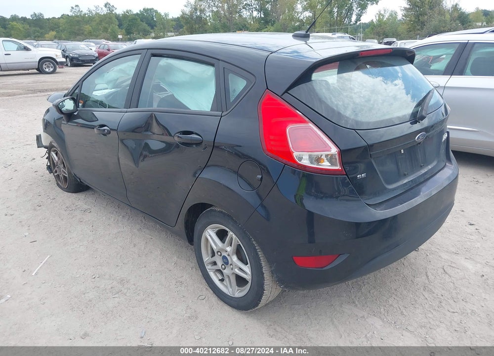 2019 FORD FIESTA SE VIN: 3FADP4EJ7KM156158
