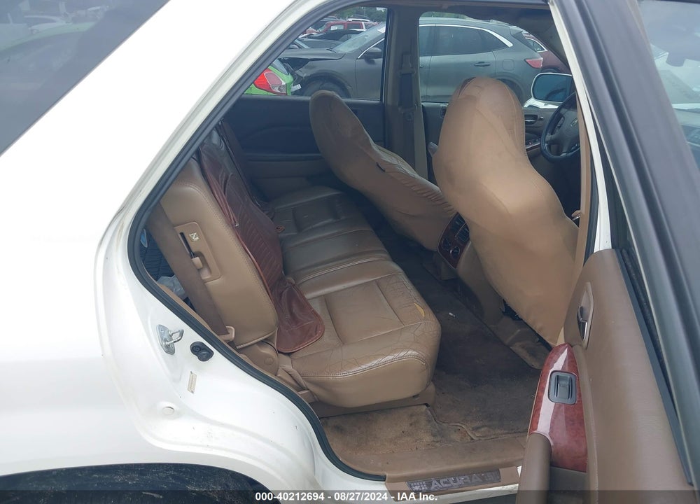 2005 ACURA MDX VIN: 2HNYD182X5H523736