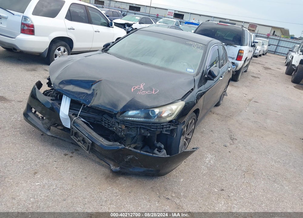 2013 HONDA ACCORD SPORT VIN: 1HGCR2F50DA152413