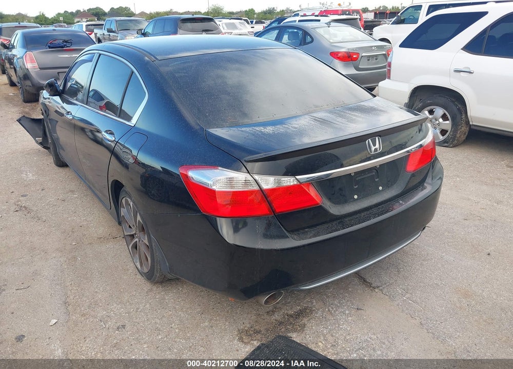 2013 HONDA ACCORD SPORT VIN: 1HGCR2F50DA152413