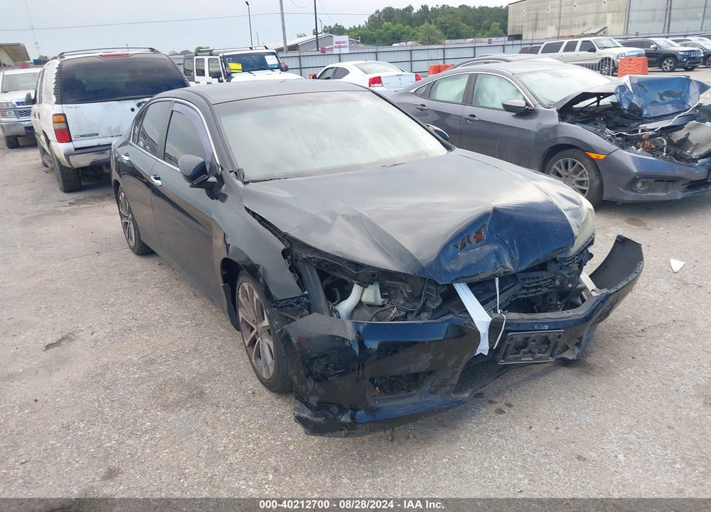 2013 HONDA ACCORD SPORT VIN: 1HGCR2F50DA152413