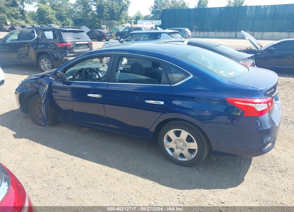 2019 NISSAN SENTRA S VIN: 3N1AB7AP0KY232404