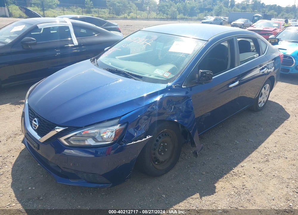 2019 NISSAN SENTRA S VIN: 3N1AB7AP0KY232404