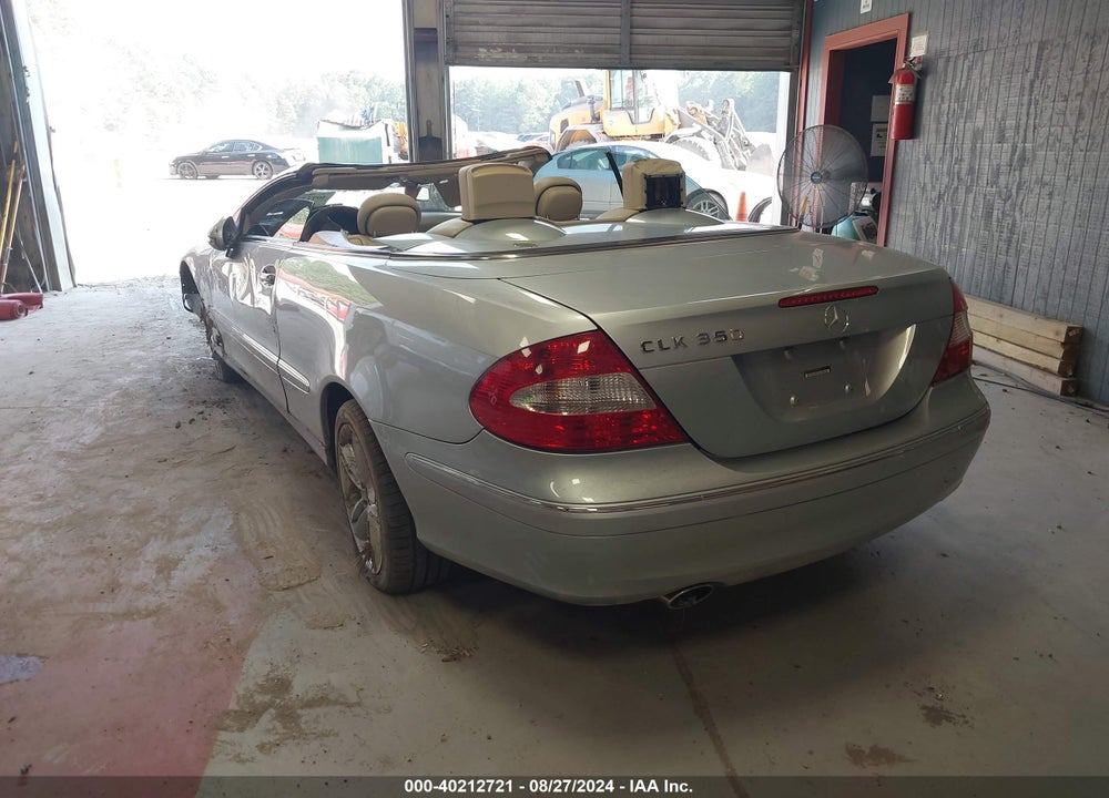 2007 MERCEDES-BENZ CLK 350 VIN: WDBTK56F47T075890