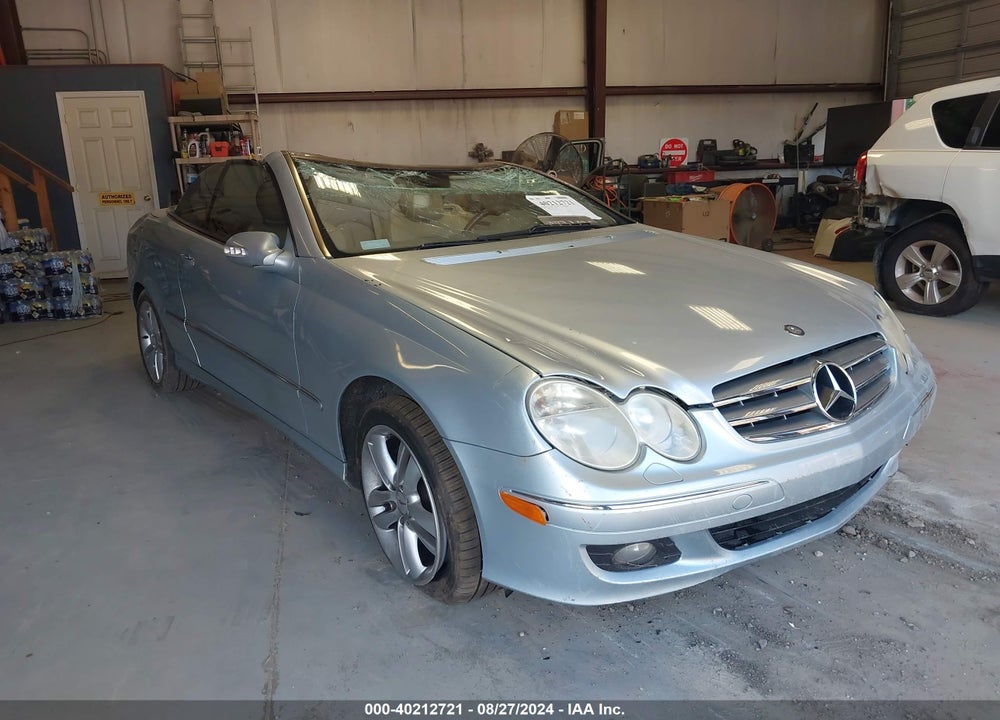 2007 MERCEDES-BENZ CLK 350 VIN: WDBTK56F47T075890