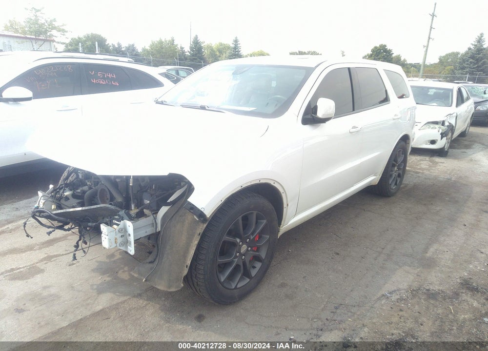 2017 DODGE DURANGO R/T VIN: 1C4SDJCT8HC648981