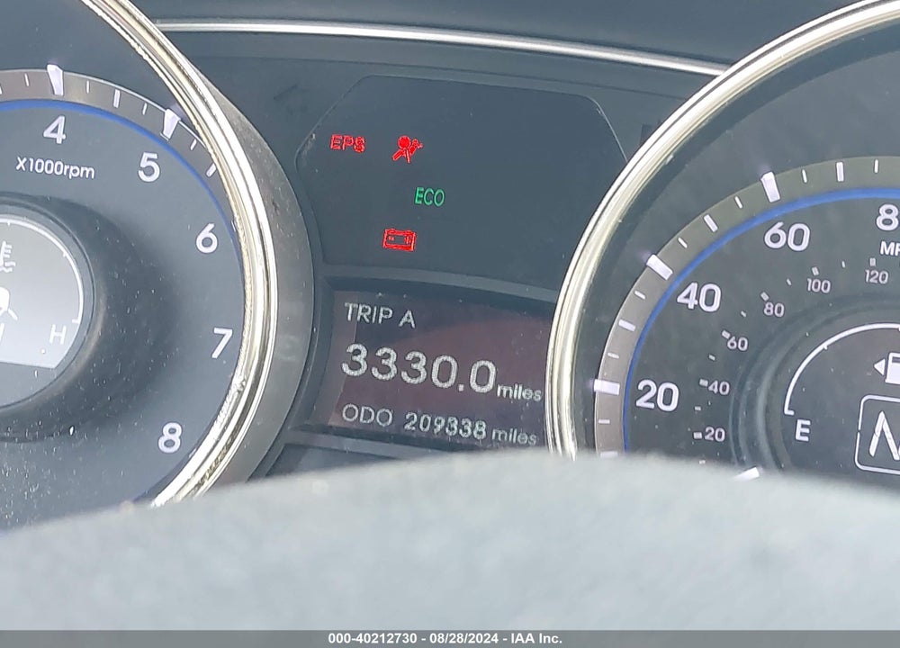 2011 HYUNDAI SONATA GLS VIN: 5NPEB4AC1BH173063