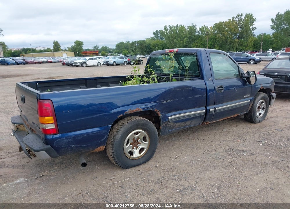 2001 CHEVROLET SILVERADO 1500 LS VIN: 1GCEC14V91E245831