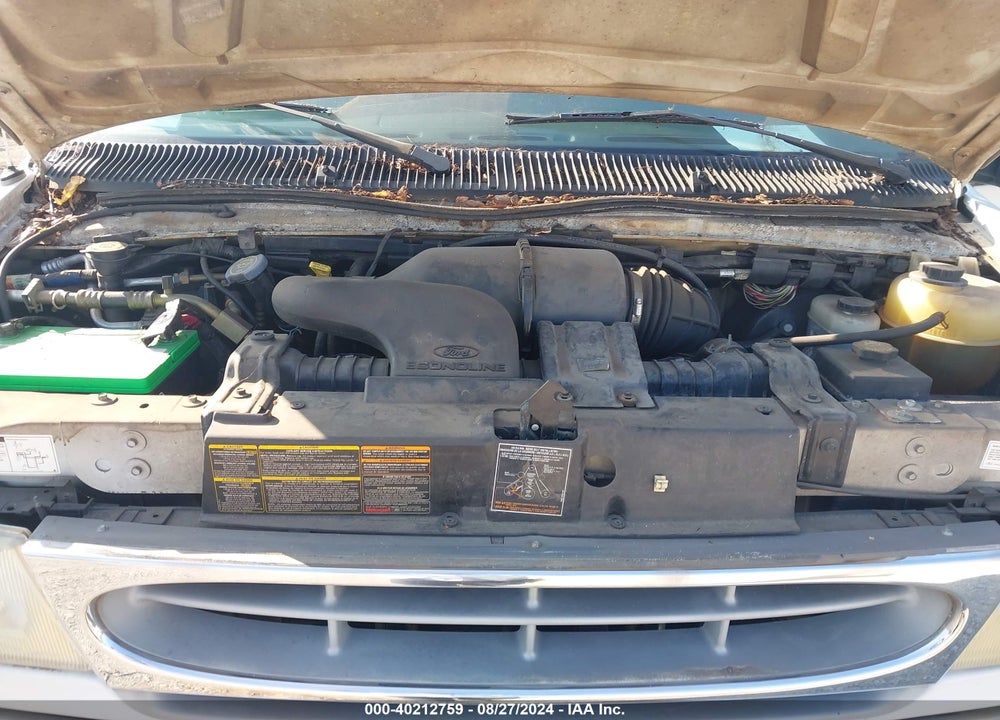 1999 FORD E-350 SUPER DUTY XL/XLT VIN: 1FBSS31L6XHC23981