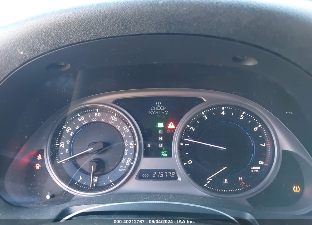2008 LEXUS IS 250 VIN: JTHBK262882081643