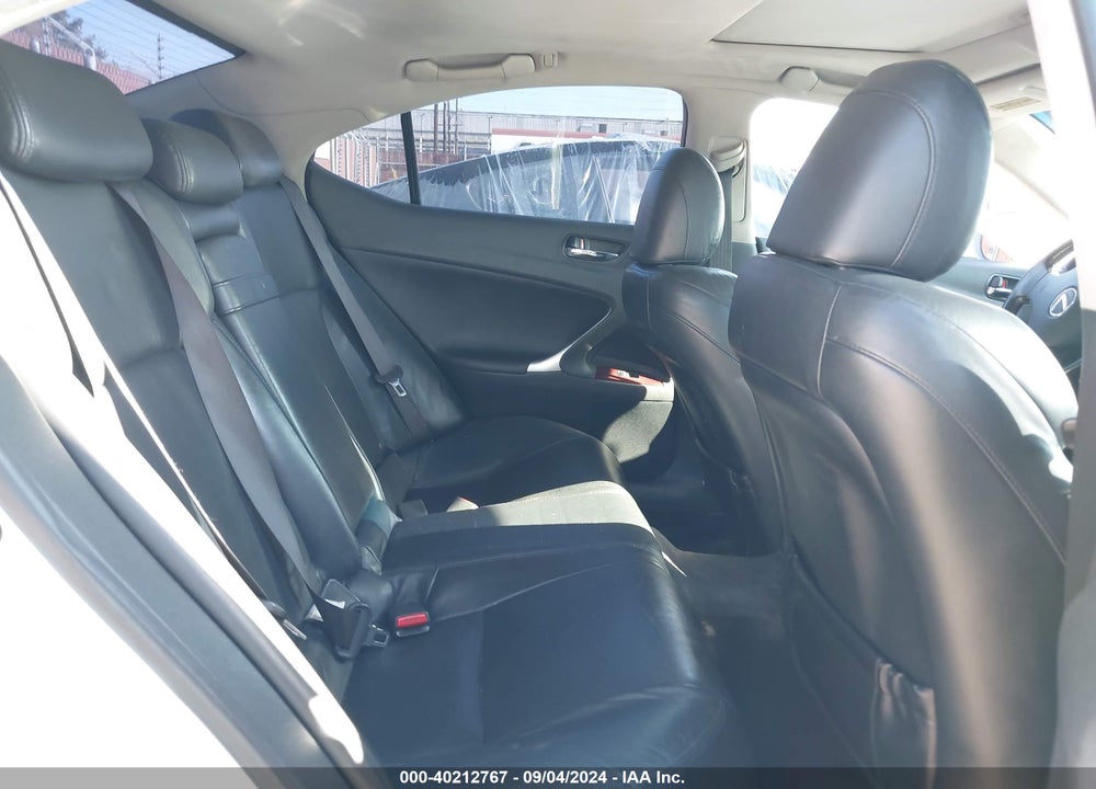 2008 LEXUS IS 250 VIN: JTHBK262882081643