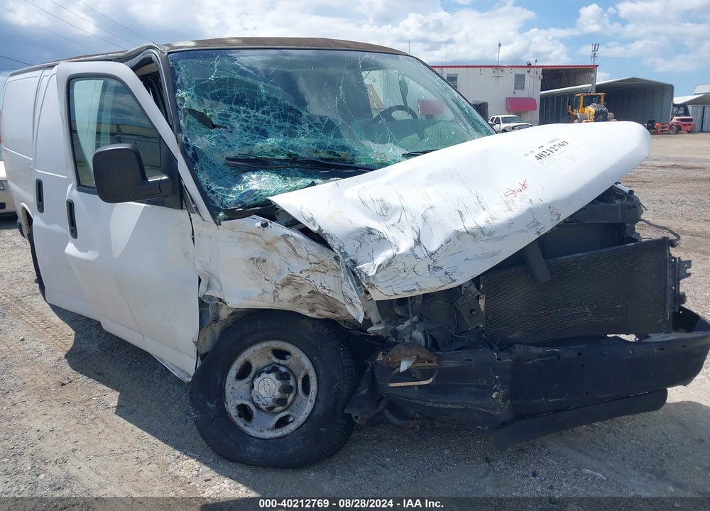 2007 CHEVROLET EXPRESS WORK VAN VIN: 1GCGG25V871124256