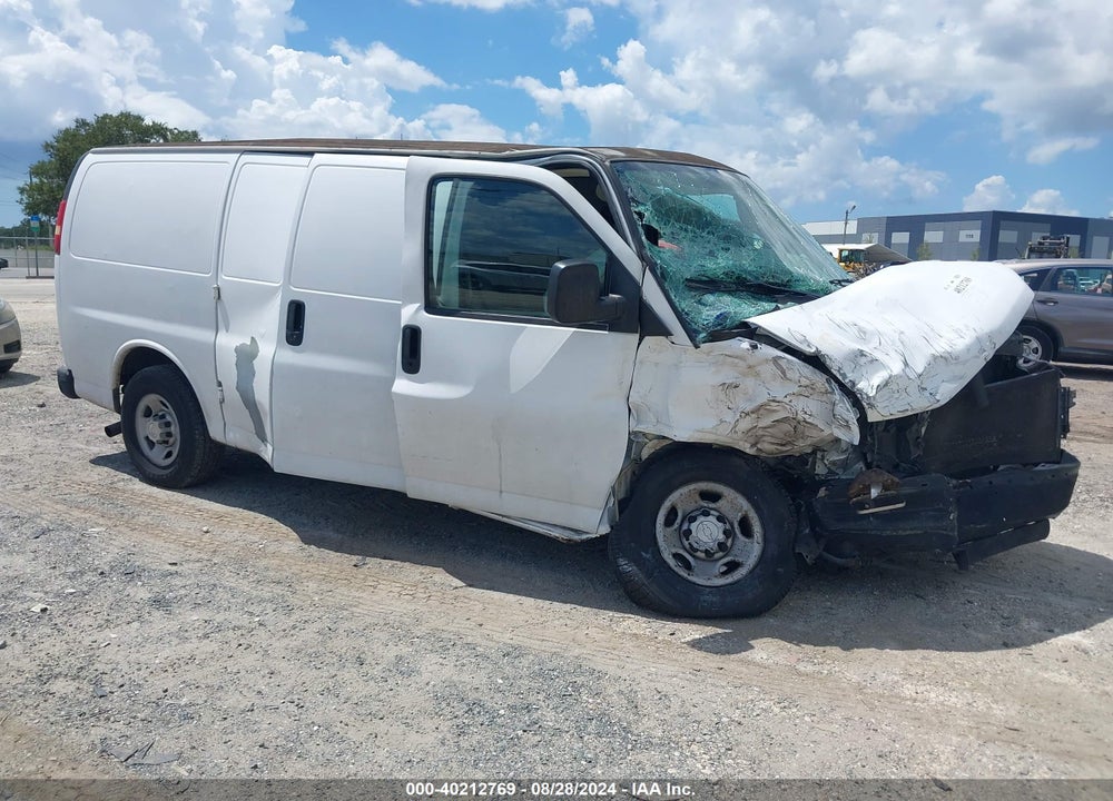 2007 CHEVROLET EXPRESS WORK VAN VIN: 1GCGG25V871124256