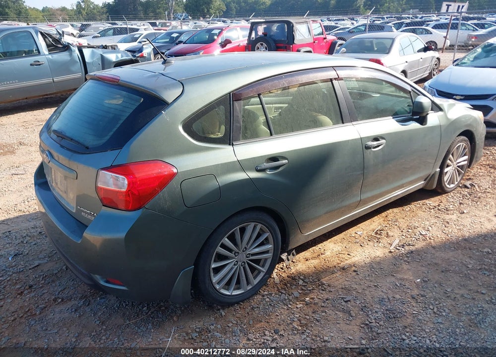 2014 SUBARU IMPREZA 2.0I LIMITED VIN: JF1GPAH64E8278150