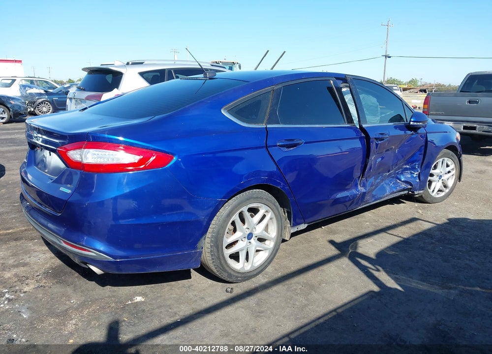2013 FORD FUSION SE VIN: 3FA6P0HR8DR313351