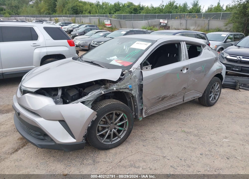 2019 TOYOTA C-HR LE VIN: JTNKHMBX1K1022519