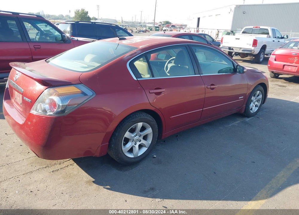 2007 NISSAN ALTIMA HYBRID VIN: 1N4CL21E27C234553