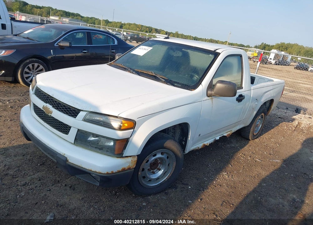 2009 CHEVROLET COLORADO LT/WORK TRUCK VIN: 1GCCS149898124621