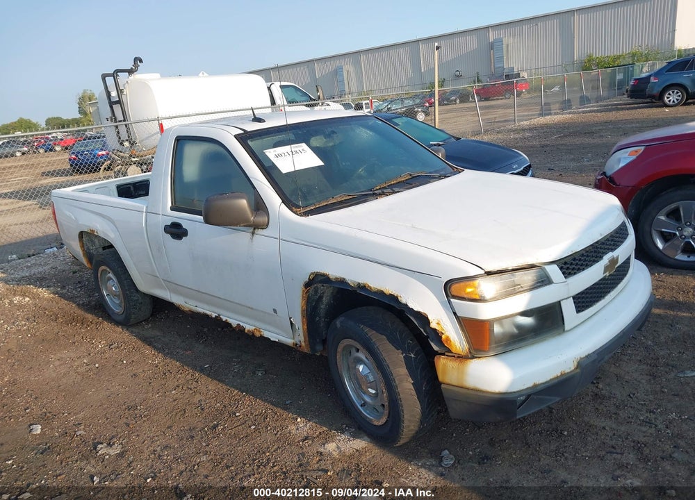 2009 CHEVROLET COLORADO LT/WORK TRUCK VIN: 1GCCS149898124621