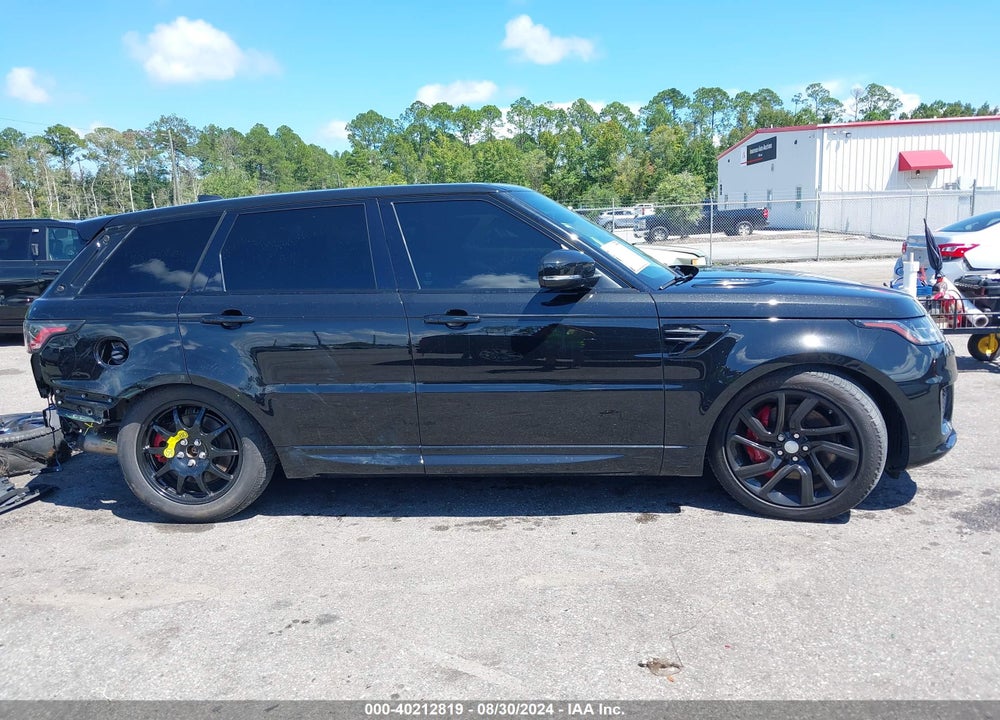 2019 LAND ROVER RANGE ROVER SPORT SUPERCHARGED DYNAMIC VIN: SALWR2RE3KA854464