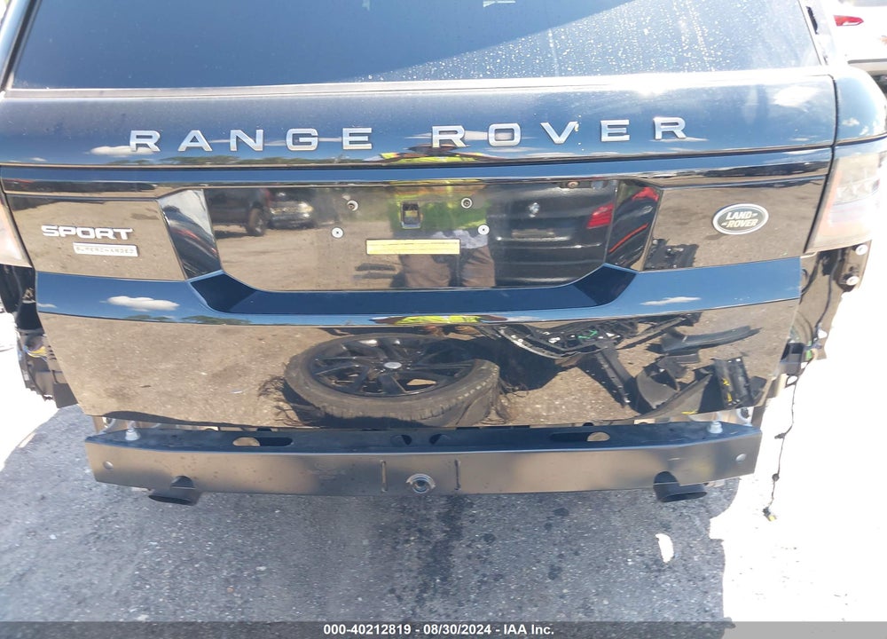 2019 LAND ROVER RANGE ROVER SPORT SUPERCHARGED DYNAMIC VIN: SALWR2RE3KA854464