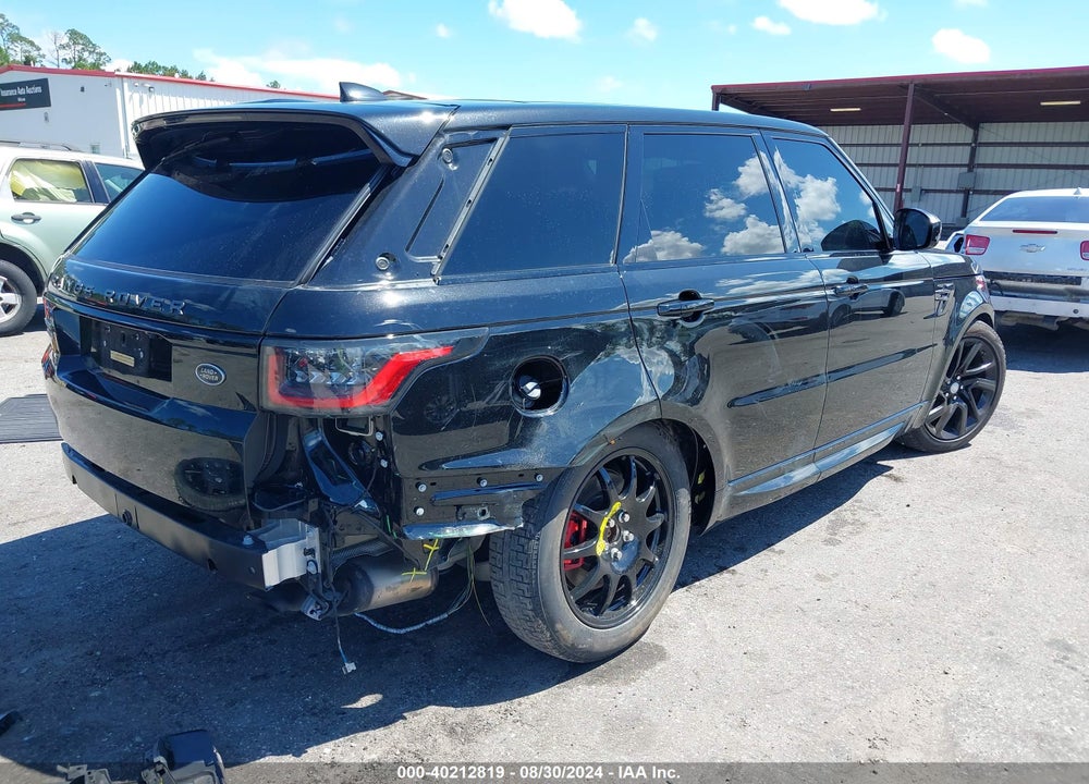 2019 LAND ROVER RANGE ROVER SPORT SUPERCHARGED DYNAMIC VIN: SALWR2RE3KA854464