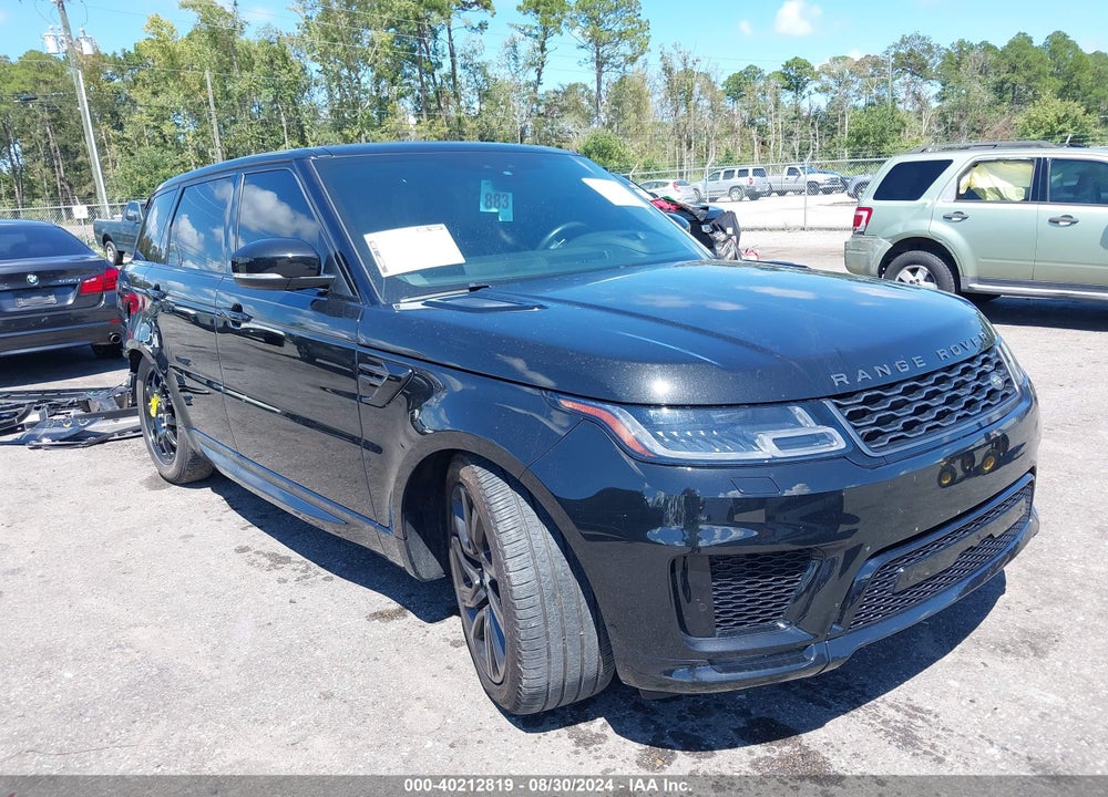 2019 LAND ROVER RANGE ROVER SPORT SUPERCHARGED DYNAMIC VIN: SALWR2RE3KA854464