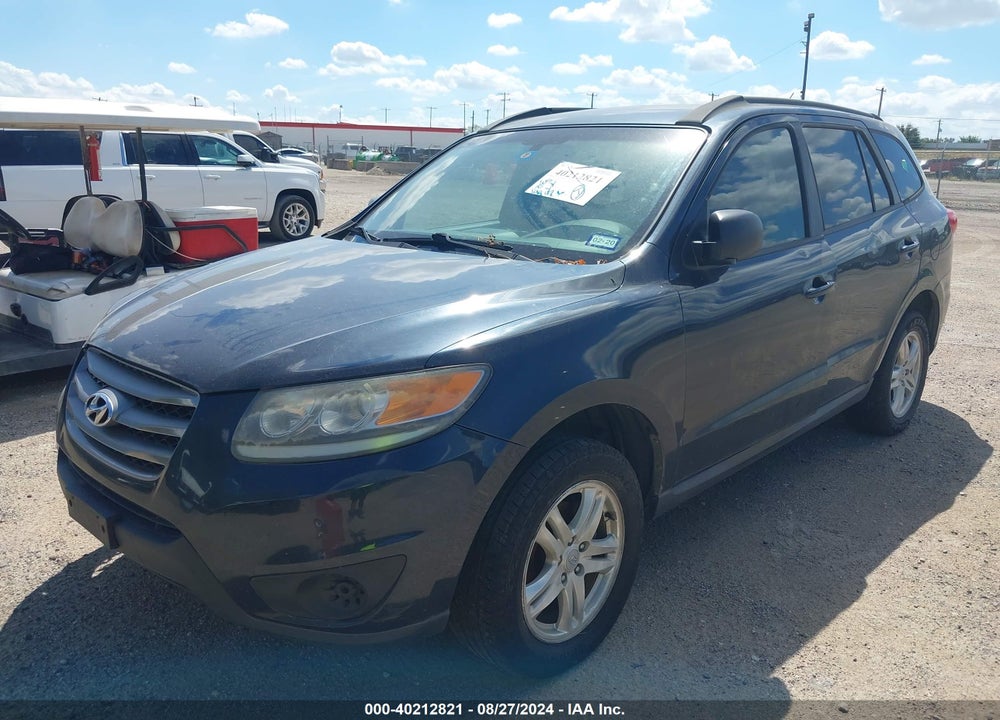 2012 HYUNDAI SANTA FE GLS VIN: 5XYZG3AB8CG093708