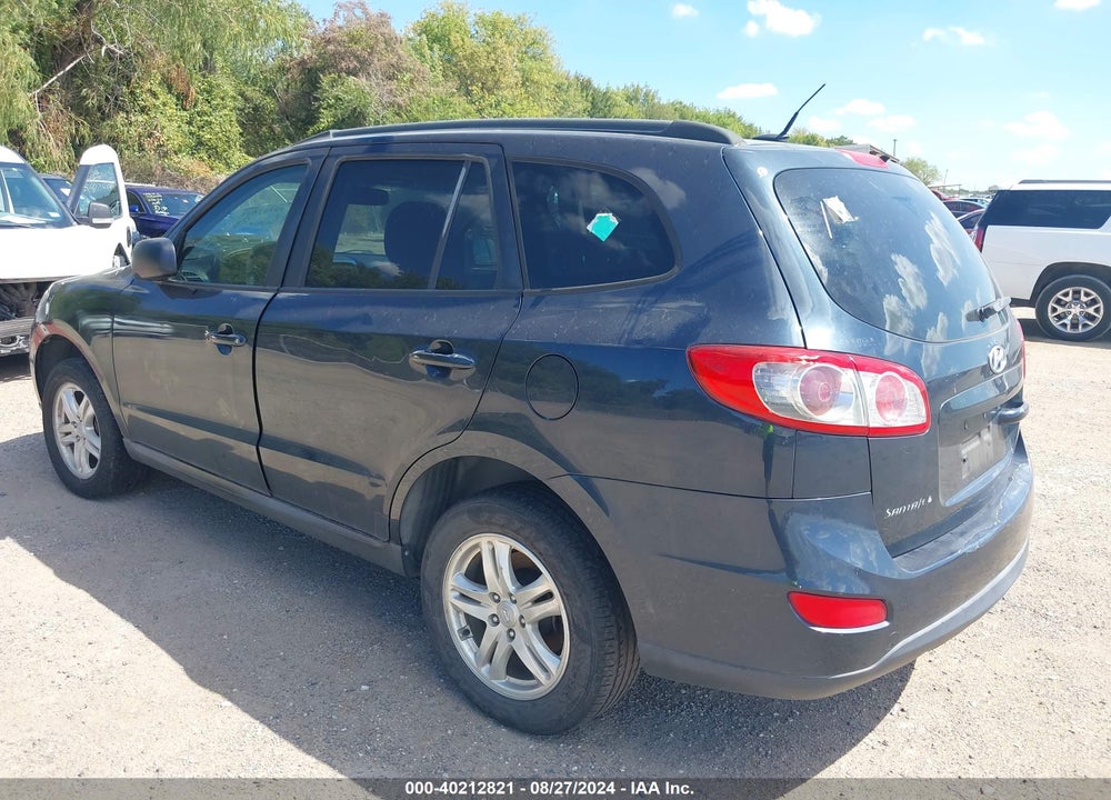 2012 HYUNDAI SANTA FE GLS VIN: 5XYZG3AB8CG093708