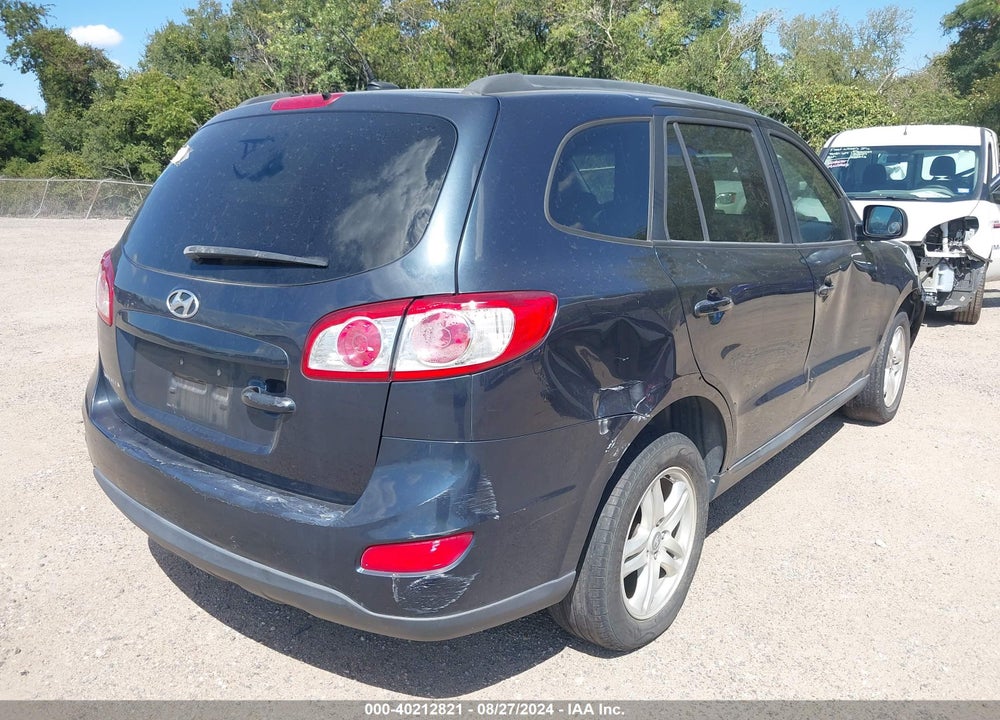 2012 HYUNDAI SANTA FE GLS VIN: 5XYZG3AB8CG093708
