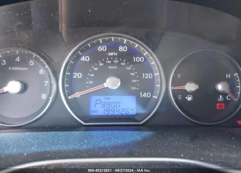 2012 HYUNDAI SANTA FE GLS VIN: 5XYZG3AB8CG093708