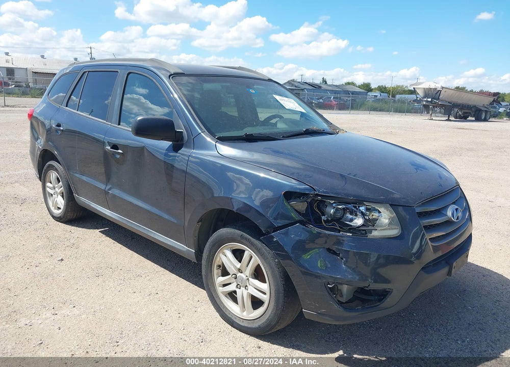 2012 HYUNDAI SANTA FE GLS VIN: 5XYZG3AB8CG093708