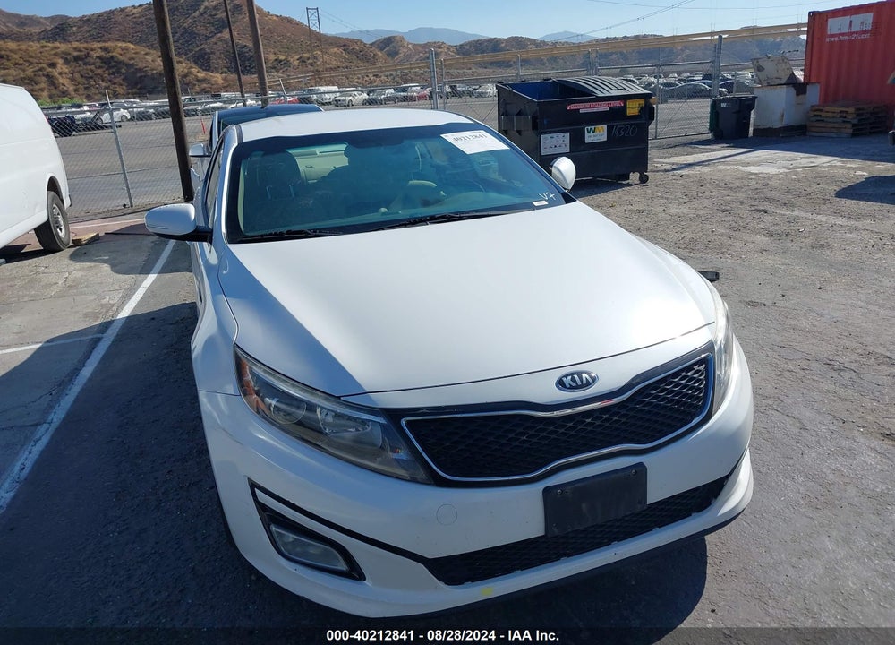2015 KIA OPTIMA VIN: KNAGM4A75F5618008