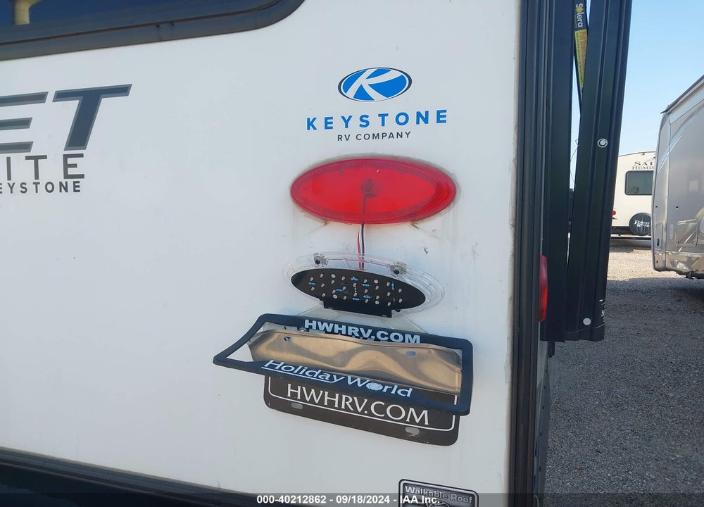 2022 KEYSTONE RV BULLET ULTRA LITE SE VIN: 4YDTBLP21NT431031