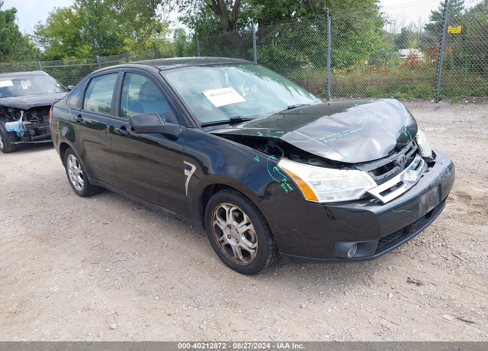 2008 FORD FOCUS SE/SES VIN: 1FAHP35NX8W300759
