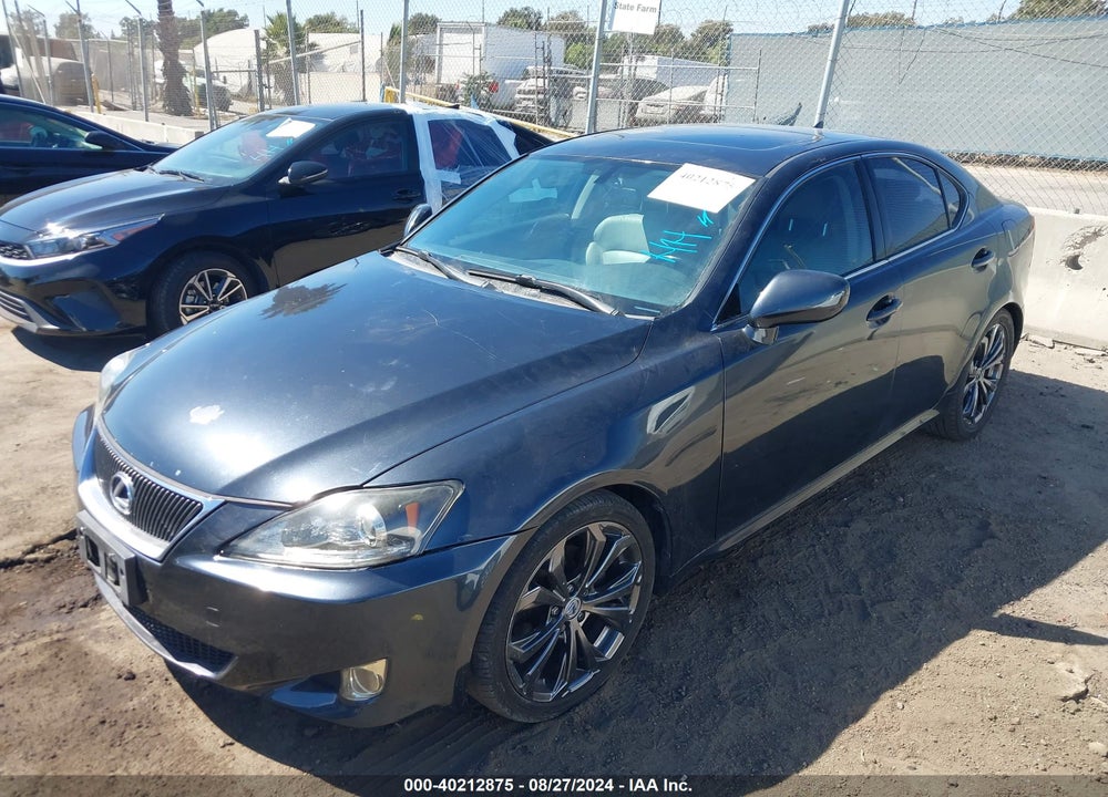 2008 LEXUS IS 250 VIN: JTHBK262282080293