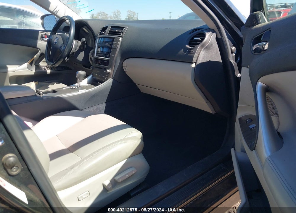 2008 LEXUS IS 250 VIN: JTHBK262282080293