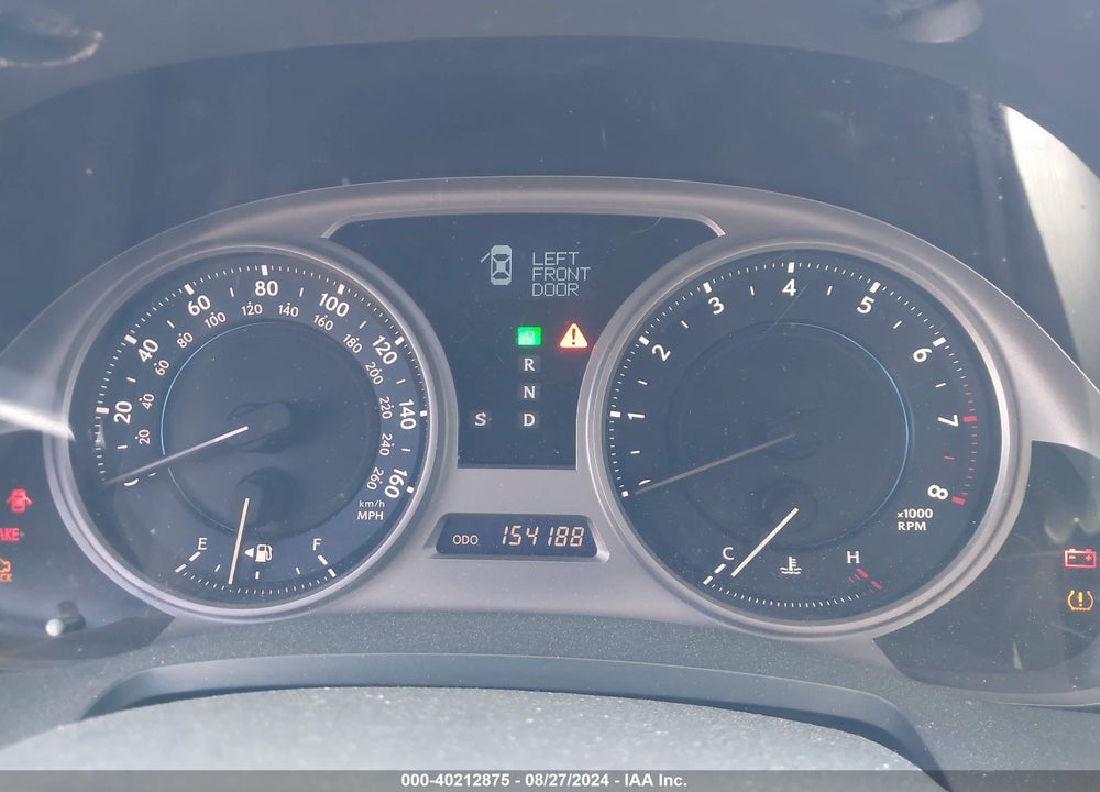 2008 LEXUS IS 250 VIN: JTHBK262282080293